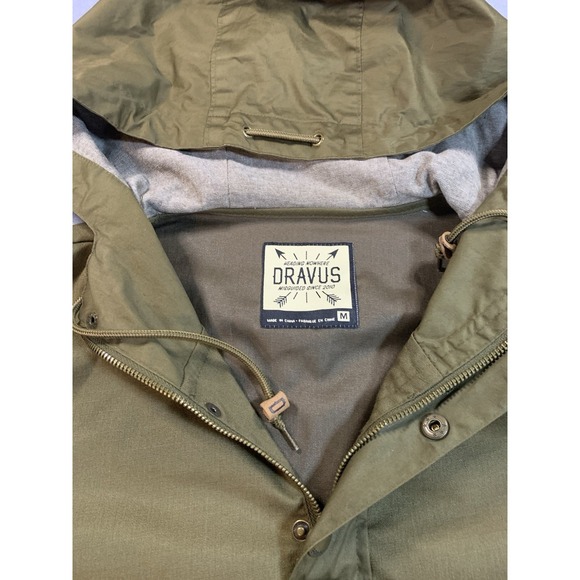 Dravus Jacket Men's Anorak Hooded Zip Casual Windbreak Pullover Size M - Picture 4 of 8